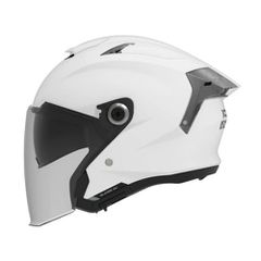 Κράνος Μηχανής Ανοιχτό JET  AXXIS Blazer SV A0 άσπρο gloss