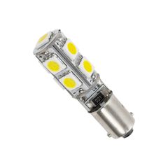 Λάμπα Ba9S T4W LED 2.66W 266lm 270° DC 12V IP20 Ψυχρό Λευκό 6000K - 9 x Epistar SMD5050 Chip - Μ1 x Π1 x Υ4.4cm - 1 Χρόνο Εγγύηση