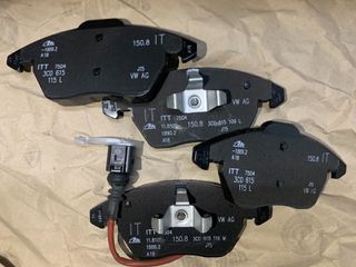 ΣΕΤ ΤΑΚΑΚΙΑ (  3C0698151J ) ΕΜΠΡΟΣ ΓΝΗΣΙΑ ΓΙΑ AUDI A1 , A3 (8P) / SEAT ALTEA , IBIZA , LEON , TOLEDO / SKODA OCTAVIA , SUPERB , RAPID / VOLKSWAGEN BEETLE , GOLF , JETTA , SCIROCOO