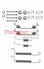 METZGER Σετ βοηθ. εξαρτημάτων, σιαγόνες φρένου OPEL Vectra B (J96) - Astra F / G / H  (T92, T98, A04) - Combo C Van - Zafira A (T98)