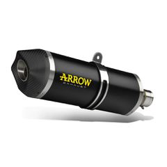 ARROW EXHAUST ALUMINIUM DARK RACETECH CARBON END CAP Φ54 (LEFT)