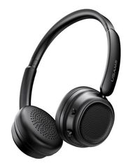 USAMS headphones SR01, ασύρματα, ANC, Φ40mm, 350mAh, μαύρα