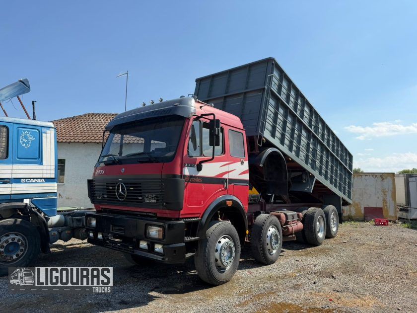 Ανατροπή Mercedes-Benz 1991 3335 ΑΔΕΙΑ ΙΧ 8Χ2