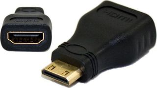Powertech, CAB-H025, Αντάπoρας Mini-HDMI σε HDMI M/F
