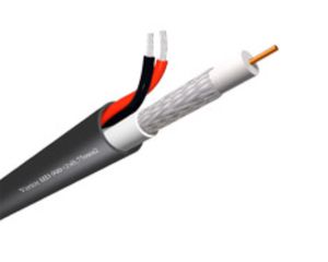 ACCORDIA Vector HD900 +2 x 0,75mm2 PE AW Υπόγειο / Ανθυγρό Σύνθετο Καλώδιο για Συστήματα HD CCTV (Μέτρο)