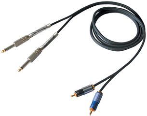 ΚΑΛΩΔΙΟ 2XRCA ΣΕ 2XJACK1/4 3M - RCJJ300