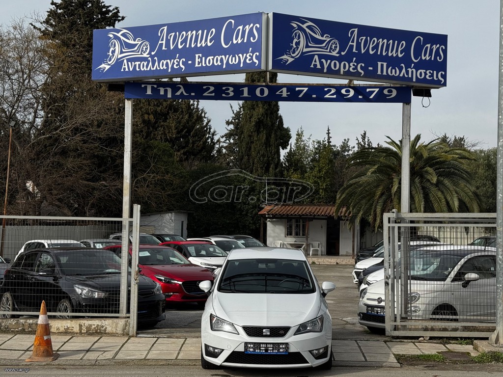 Seat Ibiza 2016 1.4TDI FR Factory • Οθόνη Αφής • Full Σπορ Πακέτο