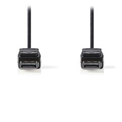 NEDIS CCGP37010BK30 DisplayPort Cable DisplayPort Male-DisplayPort Male 3.0 m Bl