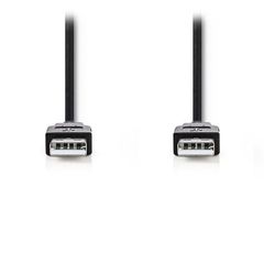 NEDIS CCGT60000BK10 USB 2.0 Cable A Male - A Male 1.00 m Black