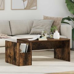 Τραπεζάκι σαλονιού Καπνιστό Δρύς 90 x 45 x 35 cm 8000176