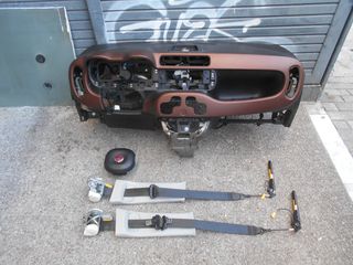 FIAT NEW PANDA 2012+ SET AIRBAG ΜΕ ΒΑΣΗ GPS /  ΤΗΛΕΦΩΝΟΥ - STELLAR PARTS
