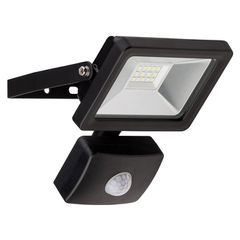 GOOBAY 58998 LED OUTDOOR FLOODLIGHT WITH MOTION SENSOR BLACK 10W 830lm