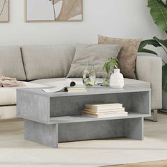 Τραπεζάκι σαλονιού Σκυρόδεμα Γκρι 80 x 46 x 35 εκ. 8000223