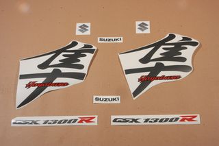 Αυτοκόλλητα σετ για Suzuki Gsx 1300R Hayabusa Μαύρη έκδοση 2007