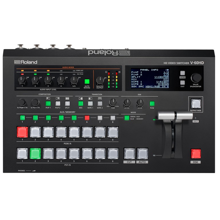 MULTI FORMAT VIDEO SWITCHER - V-60HD