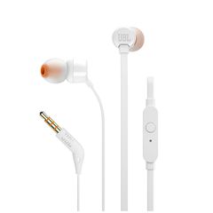 JBL T110 In-ear Handsfree Ακουστικά με Βύσμα 3.5mm Λευκό