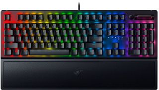 RAZER BLACKWIDOW V3 – MECHANICAL KEYBOARD (GREEN SWITCH) – WRIST REST – GR LAYOUT