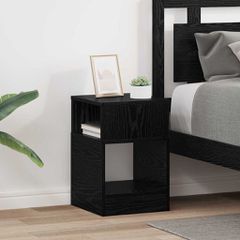 End Table 2 τμχ. Μαύρη Οξυά 30,5 x 30 x 45 εκ 890899