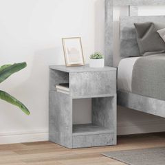 End Table 2 τμχ. Σκυρόδεμα Γκρι 30,5 x 30 x 45 εκ 890903