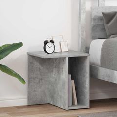 End Table 2 τμχ. Σκυρόδεμα Γκρι 37 x 32 x 40 εκ 891087