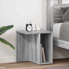 End Table 2 τμχ. Γκρίζο Σονομα 37 x 32 x 40 εκ 891091