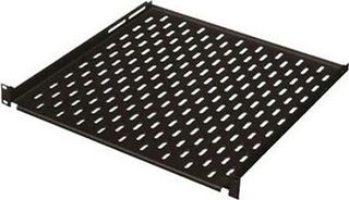 Conteg - DP-PT-650 - Ράφι για Rack 19" με Βάθος 65cm & Μέγιστο Φορτίο 20kg Μαύρο
