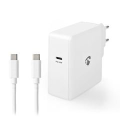NEDIS WCPD65W105WT Wall Charger PD3.0 27W / PD3.0 36W / PD3.0 45W / PD3.0 65W 3.