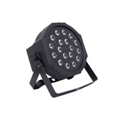 LED ΠΡΟΒΟΛΕΑΣ RGB 18X1W BLACK IP 20 - SUPERPARLED ECO 18