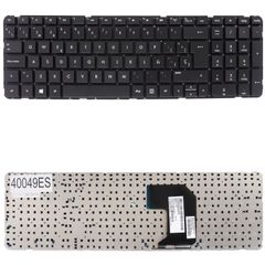 Teclado Español para Portátil - Spanish Laptop Keyboard για HP Pavilion G7-2000 G7-2100 G7-2300 G7-2002SR G7-2003SR 674286-001 697477-251 699146-071 AER39A01210 2B-04922Q121 ES No Frame Black ( Κωδ.40