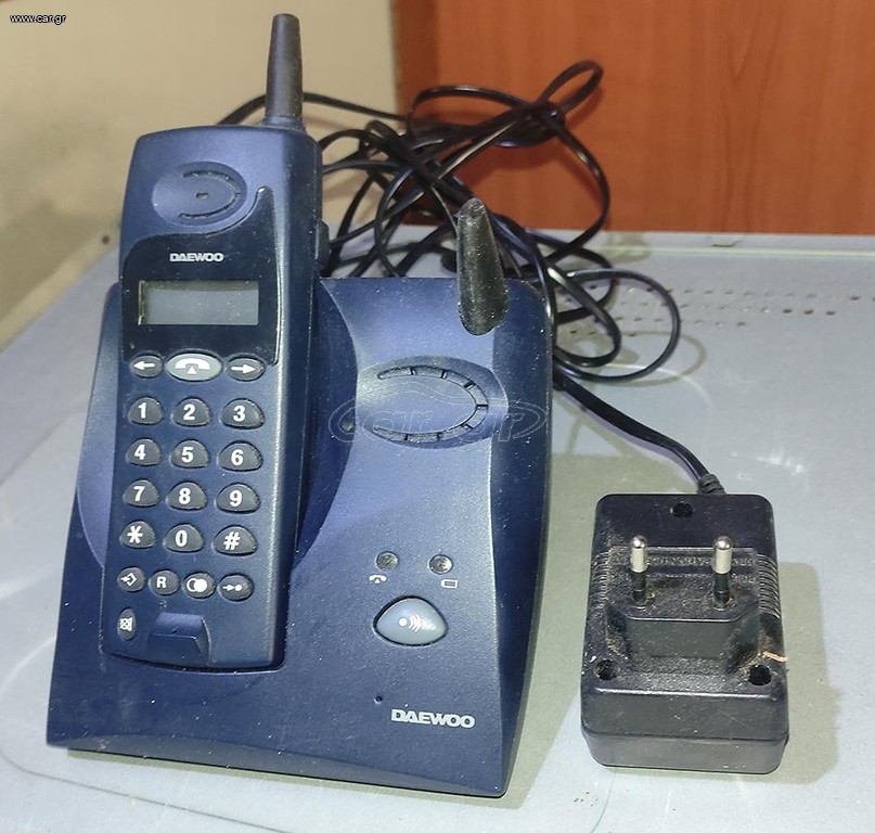 Ασύρματο τηλέφωνο Daewoo ct-506-plus μπλε
