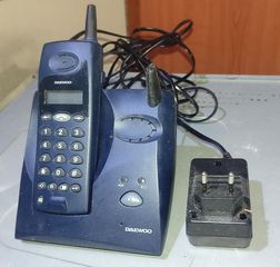 Ασύρματο τηλέφωνο Daewoo ct-506-plus μπλε