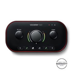 VOCASTER TWO PODCAST USB AUDIO CARD 2 MIC-1 LINE IN/2-OUT