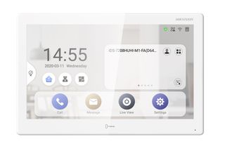 Hikvision DS-KH9510-WTE1 All in One ( Video Intercom / CCTV / Alarm / Access Control) Android Μόνιτορ Θυροτηλεόρασης 10.1 INCH