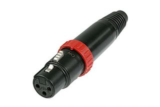 Neutrik,3-FXS-B,XLR ΘΗΛΥΚΟ ΠΡΟΕΚΤΑΣΗΣ+SW(GOLD)