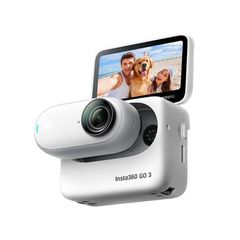 Insta360 GO 3 (32GB) - Pocket sized Action Camera, Waterproof -4m, 2.7K, 35g, Flow stabilization