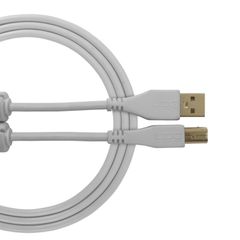 U95001WH UDG Ultimate Audio Cable USB 2.0 A-B White Straight 1m