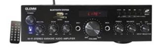 PA AMPLIFIER 2X50WATT @ 8Ohm WITH FM - MP3 PLAYER & BLUETOOTH - SD - USB - LINE IN- MIC IN