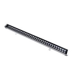 GLOBOSTAR® WASHERMOZA 90165 Μπάρα Φωτισμού Wall Washer LED 72W 7920lm 10-30° DC 24V Αδιάβροχο IP66 Θερμό Λευκό 2700K Dimmable - Bridgelux SMD Chip - Γκρι Ανθρακί - Μ100 x Π7.4 x Υ7cm - 3 Χρόνια Εγγύησ
