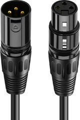 CABLETIME καλώδιο μικροφώνου XLR AV350, 3P, M/F, 24AWG,20M