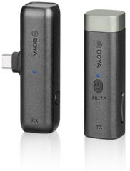BOYA BY-WM3U wireless mic 2.4Ghz Wireless mic System, for UsB type-C, 3.5mmTRS. TRRS