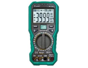ΠΟΛΥΜΕΤΡΟ ΨΗΦΙΑΚΟ ΠΛΗΡΕΣ + TRUE RMS + ΘΕΡΜΟΚΡΑΣΙΑ + ΑΝΕΠΑΦΗ ΑΝΙΧΝΕΥΣΗ MT-1707 S/PRO'SKIT