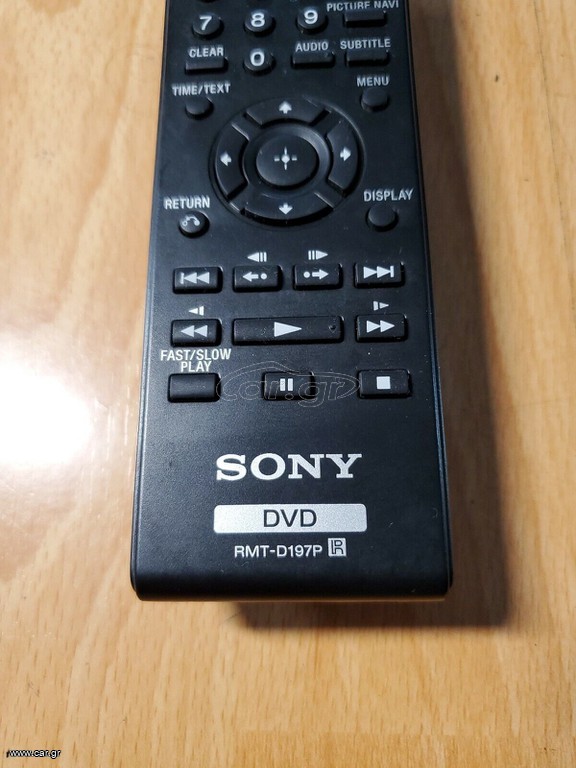 SONY RMT-D197P DVD Player Remote Controller