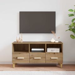 Ντουλάπι TV 102 x 36 x 50 εκ Καρυδιά Χειροποίητης Εργασίας 8004200