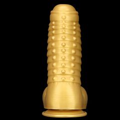 Fantasy Gold Silicone Dragon Dildo