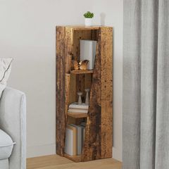 Πλευρικό Ράφι 33 x 32 x 100,5 εκ Επεξεργασμένο Ξύλο Παλιό ξύλο 892425