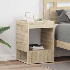 End Table 2 pcs Δρύς Sonoma 40 x 40 x 56 εκ. Επεξεργασμένο ξύλο 890949