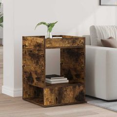End Table Καπνιστό Δρύς 40 x 40 x 56 εκ. Επεξεργασμένο ξύλο 890952