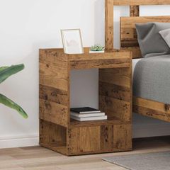 End Table 2 pcs Παλιό ξύλο 40 x 40 x 56 εκ. Επεξεργασμένο ξύλο 890957