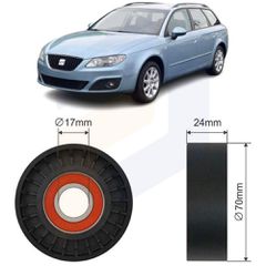 Τεντωτήρας ιμάντα poly-V για Seat Exeo 2009 2010 2011 2012 2013 06H903133F