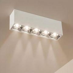 Φωτιστικό Downlight Σποτ LED 20W 2800lm 36° AC 220-240V IP20 Φυσικό Λευκό 4500K - Osram SMD Chip & TÜV SÜD Driver - Λευκό Ματ - Μ19.5 x Π4.2 x Υ6.6cm - 5 Χρόνια Εγγύηση